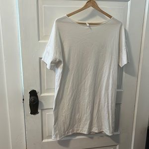 White Wilfred T-Shirt Dress